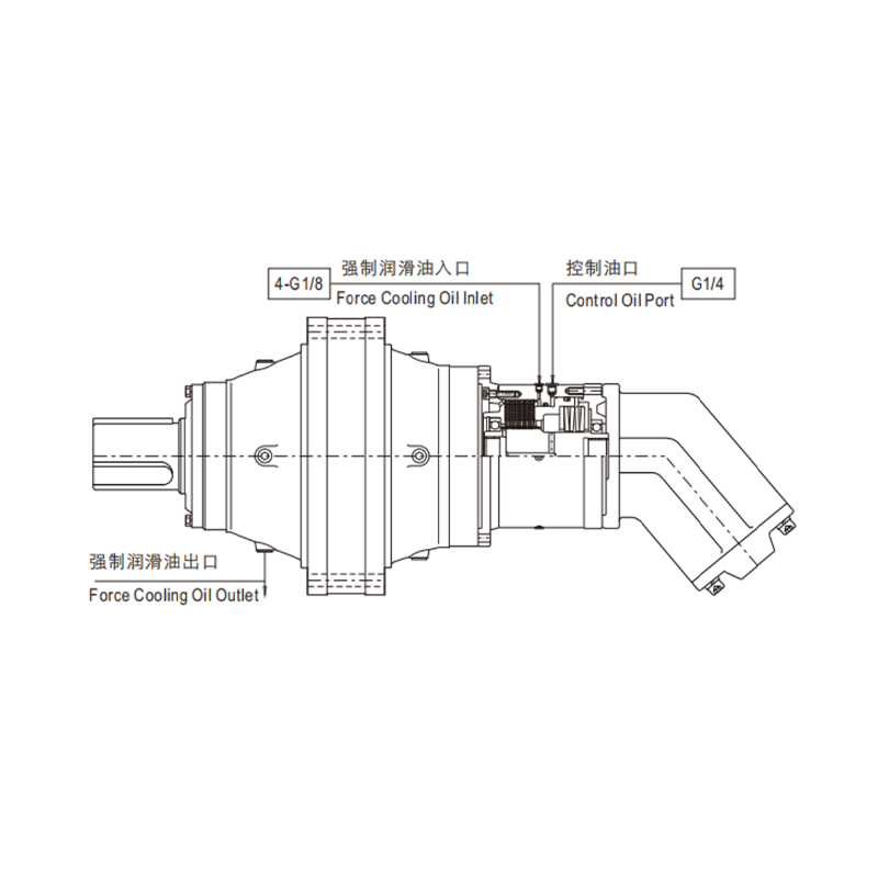 Hydrauliczny hamulec